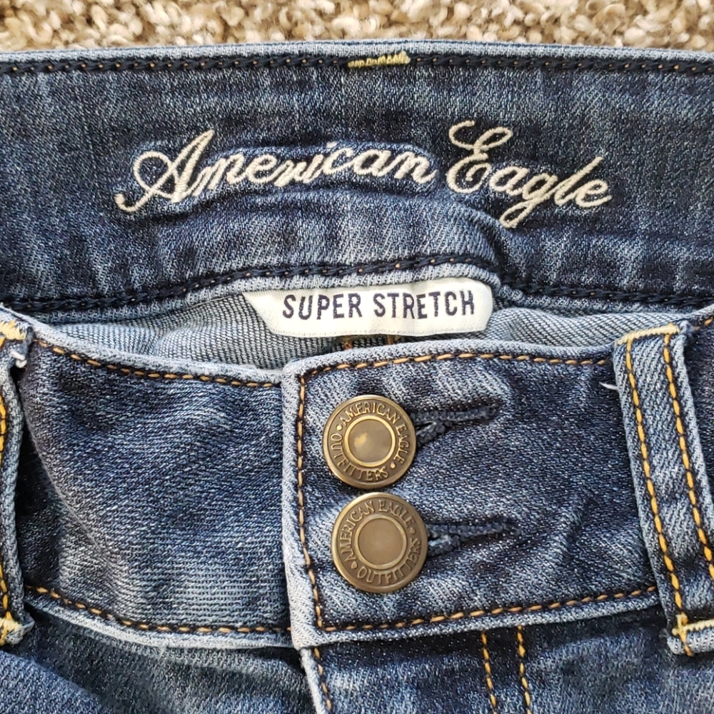 AE Super Stretch Artist Flare Jeans 6S